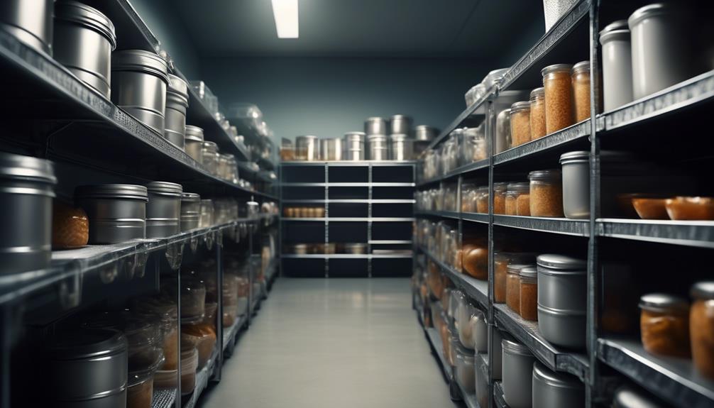 preventing contamination in food storage areas