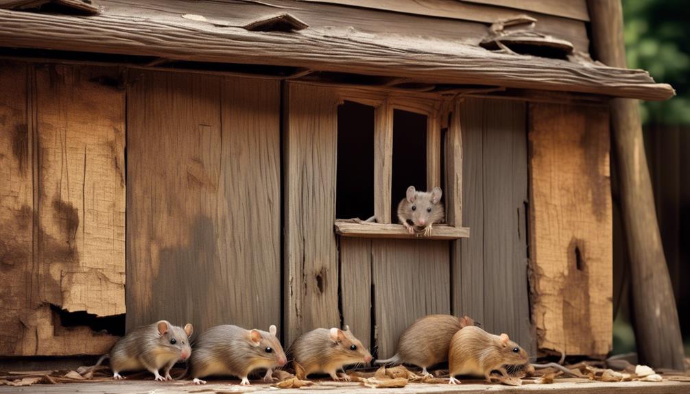 rodents historical home destruction